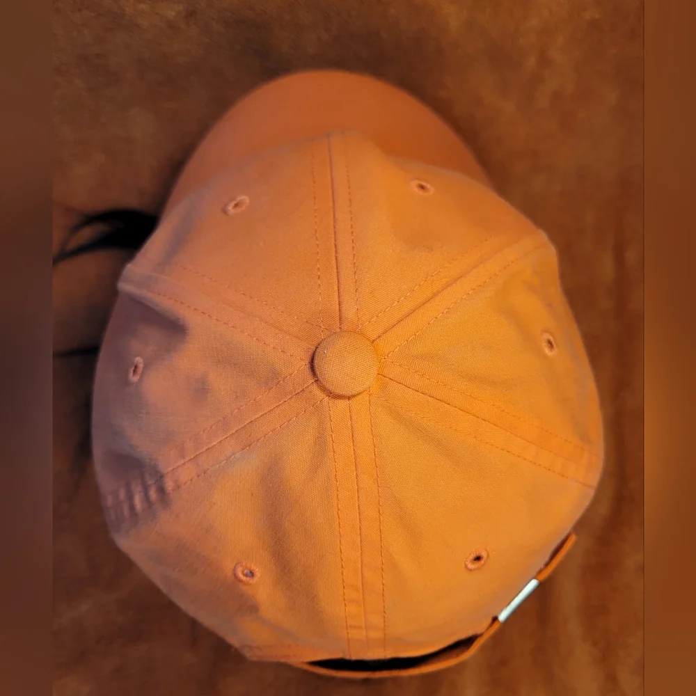 Ladies orange Reebok cap / hat. - Picture 4 of 7